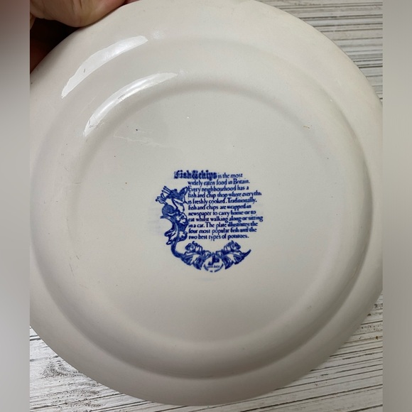 Fish and Chips Plate by John Buck - Picture 2 of 4